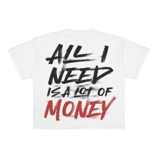 ALL I NEED IS A LOT OF MONEY