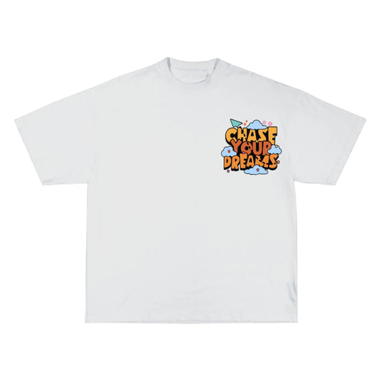 Chase Your Dream White T_shirt